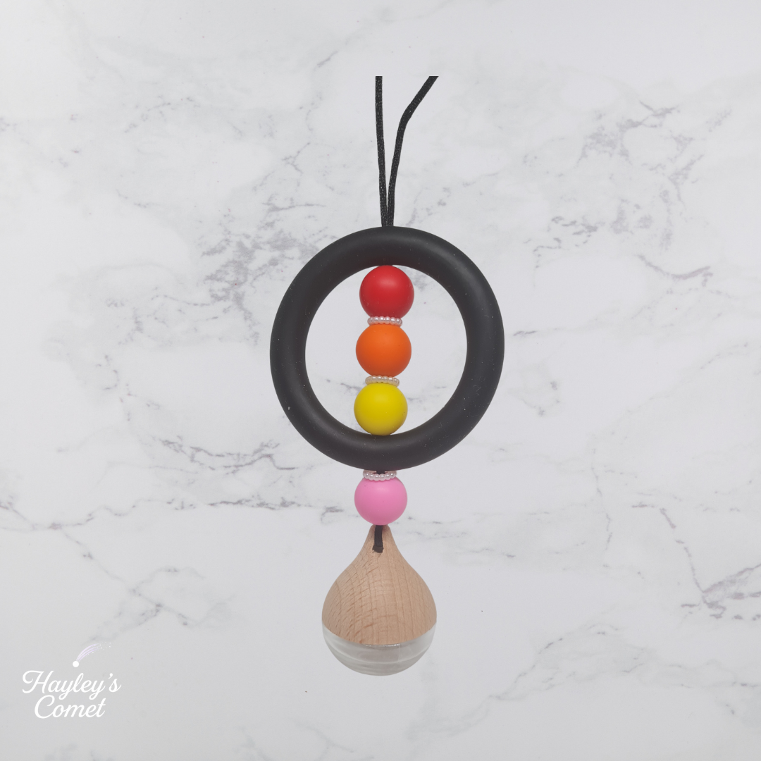 Solar Flare Car Charm