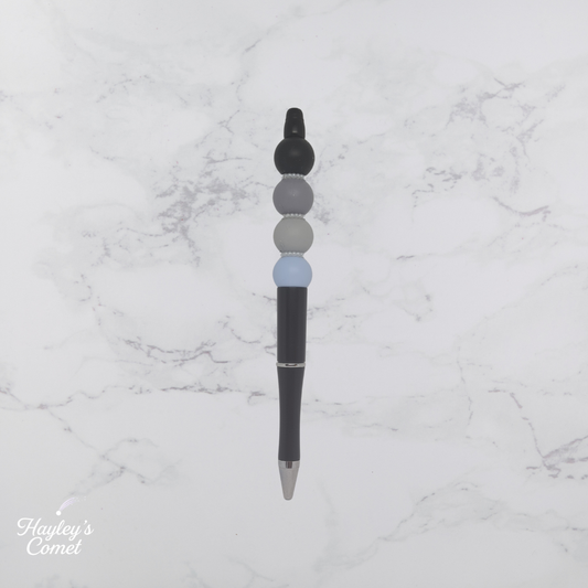 Nebula Nightfall Pen | Handmade Beaded Cosmic Pen