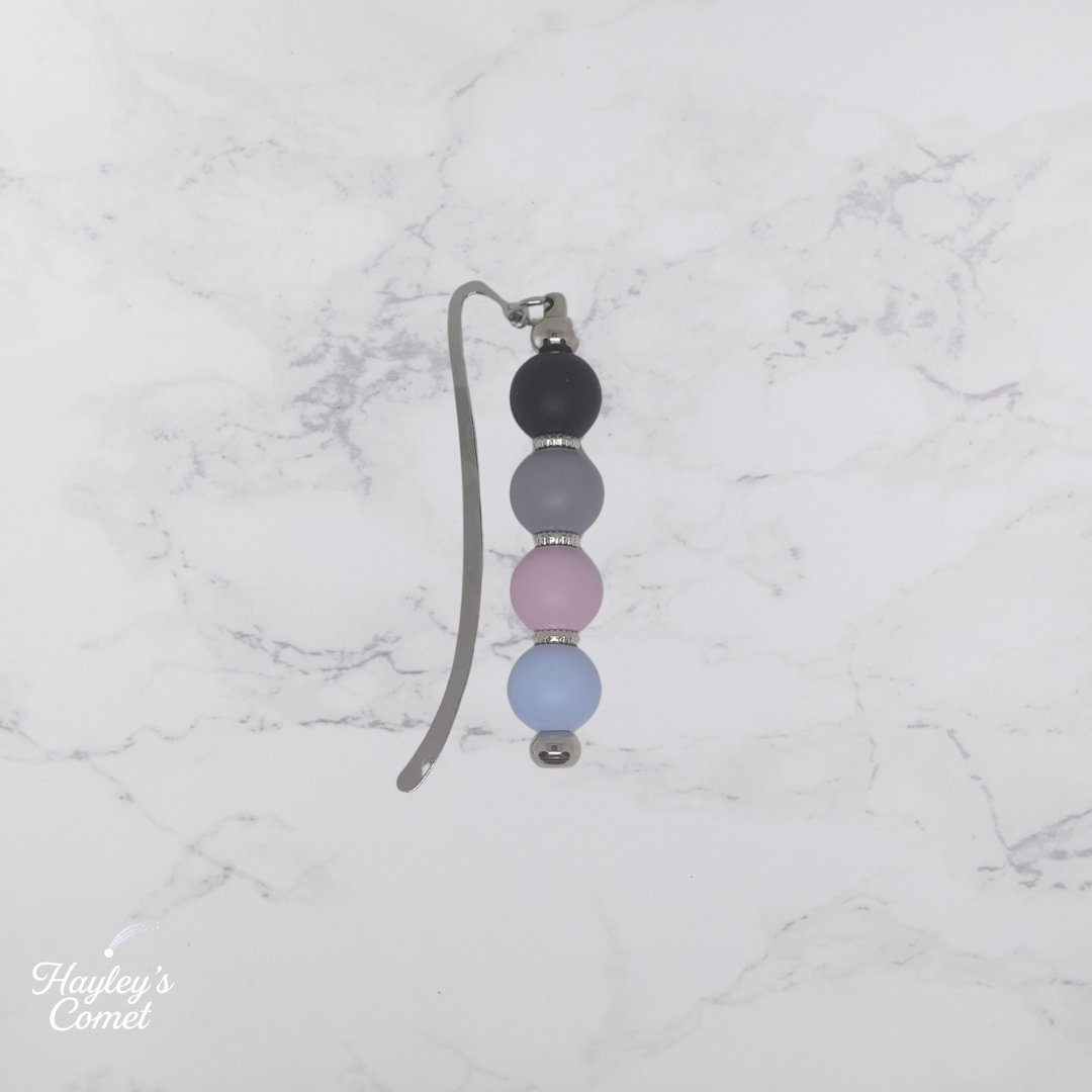 Twilight Skies Bookmark | Handmade Beaded Cosmic Bookmark