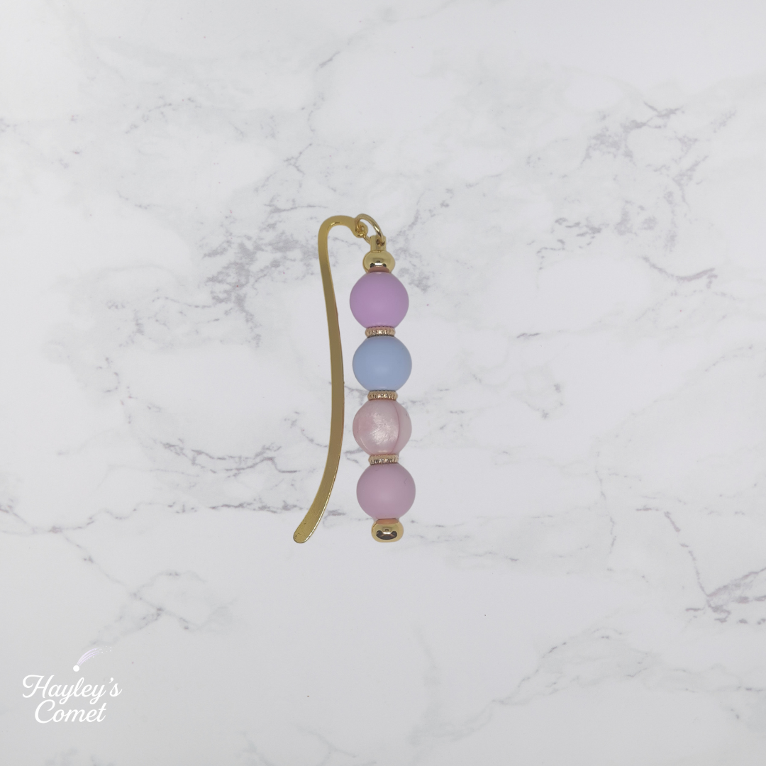 Rose Quartz Cosmos Bookmark