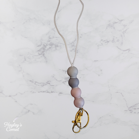 Blush Stone Lanyard