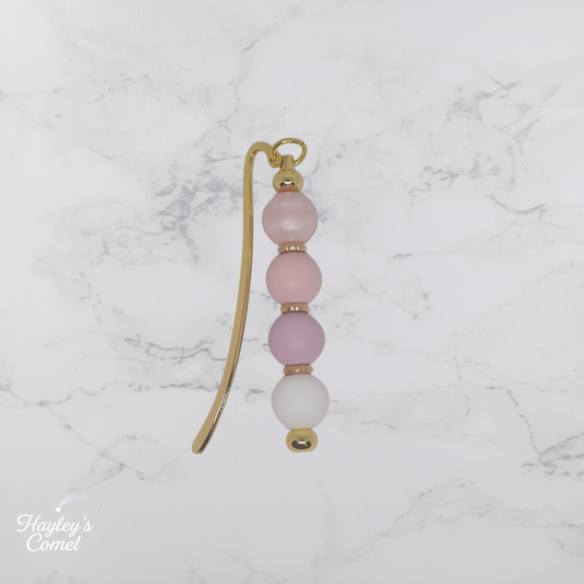 Morning Sorbet Bookmark | Handmade Beaded Cosmic Bookmark