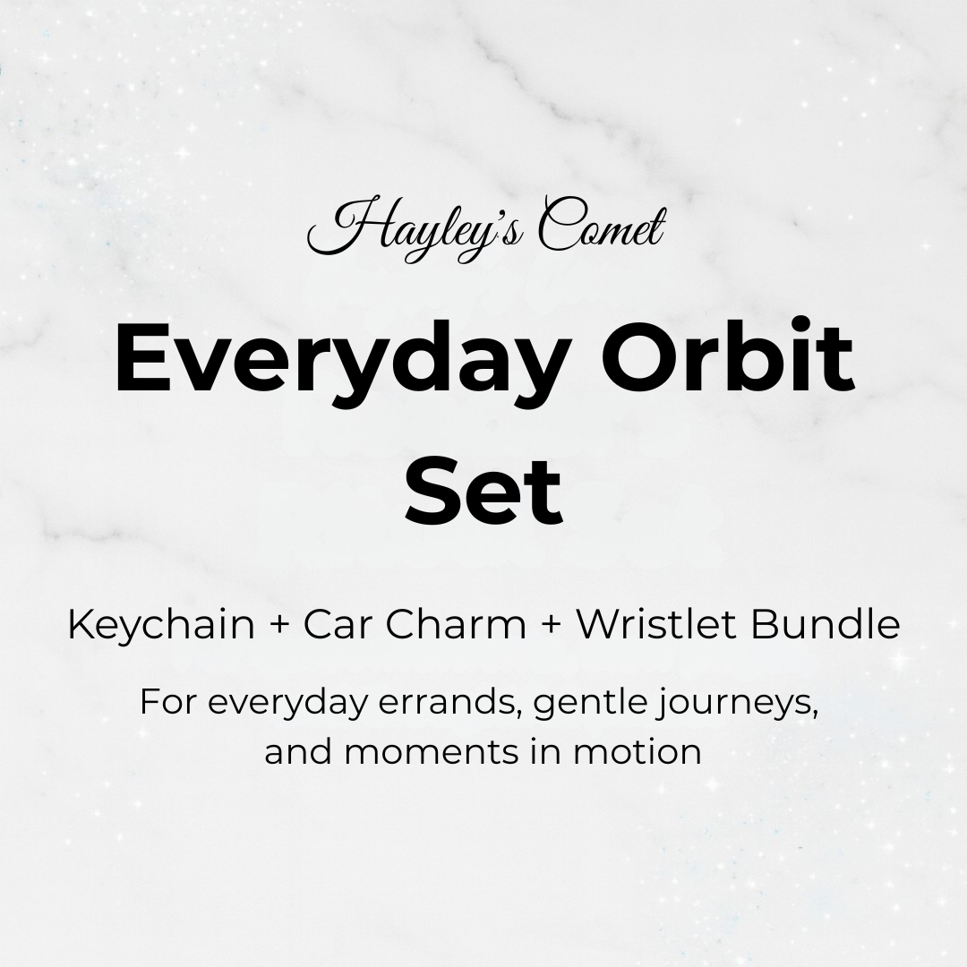 Everyday Orbit Set – Car Charm + Wristlet + Keychain Bundle